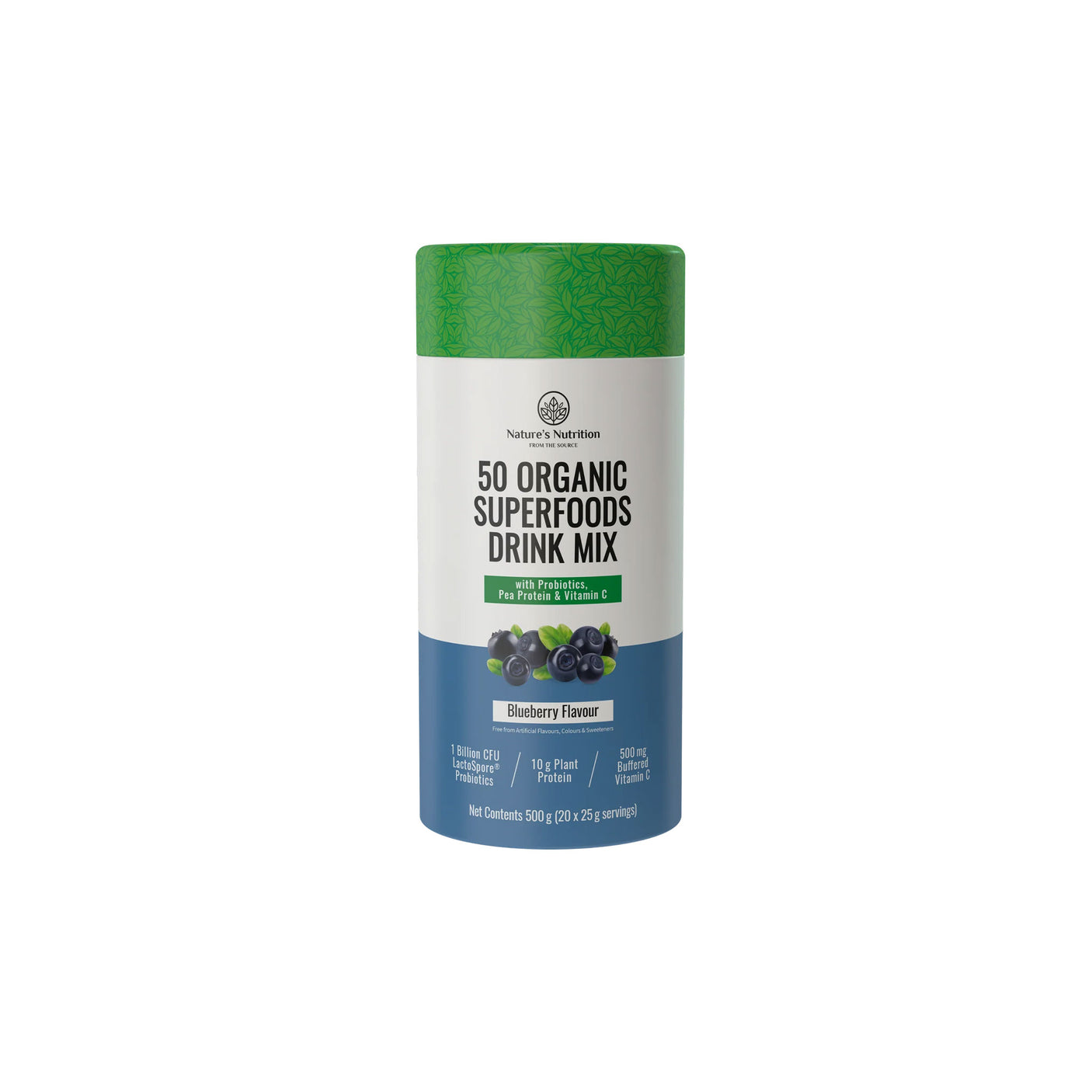 Nature's Nutrition Blueberry 500g Core