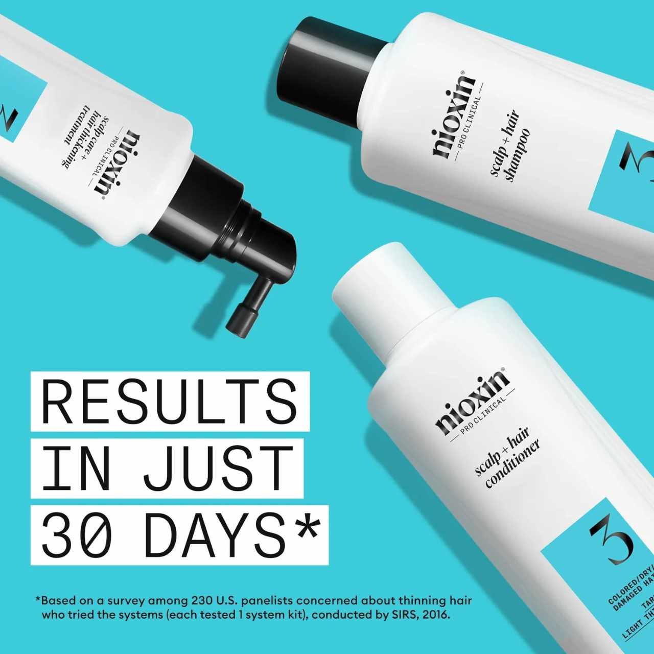 Nioxin System 3 Shampoo 1000ml