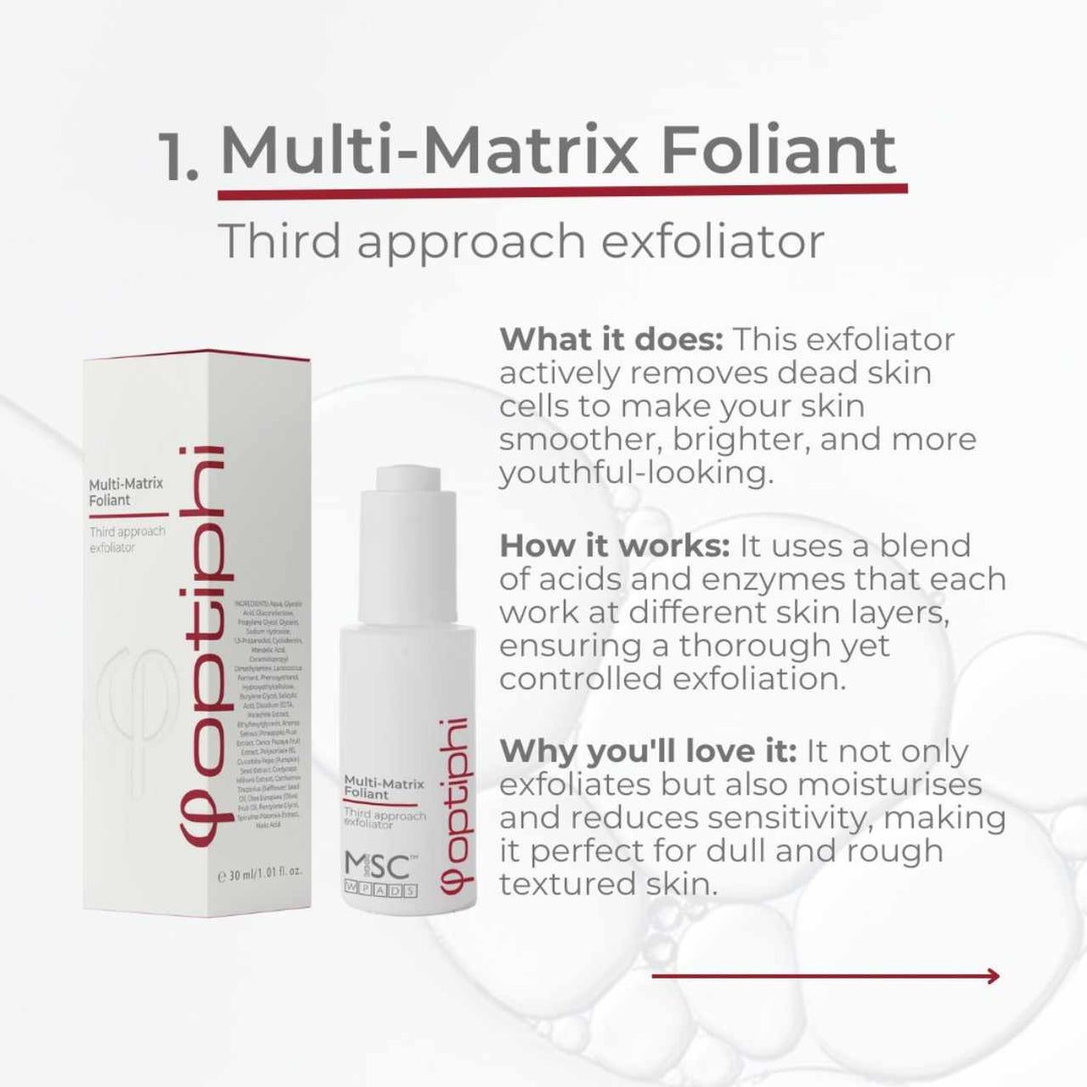 Optiphi Active Multi-Matrix Foliant 30ml