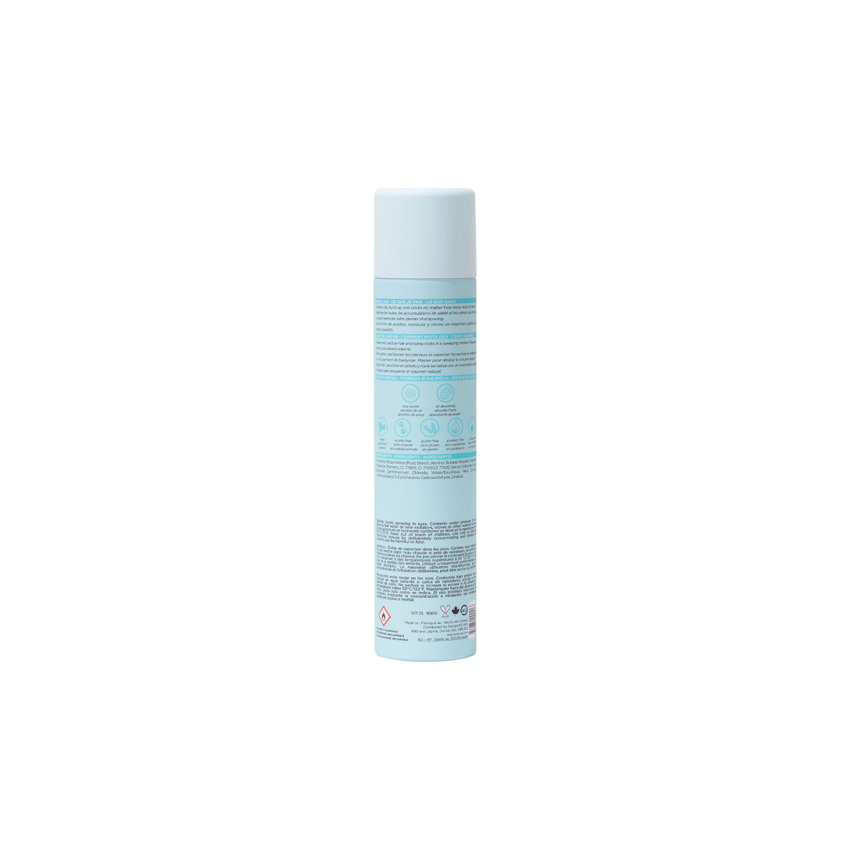 DESIGNME Quickie.ME Dry Shampoo Spray Brunette & Dark Tones 339ml