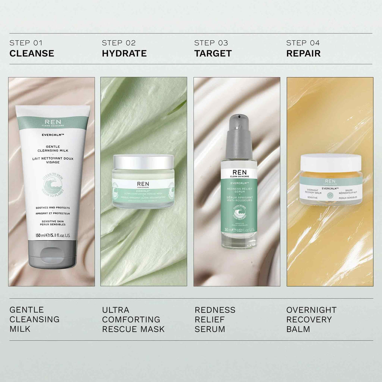 REN EverCalm Overnight Recovery Balm 30ml