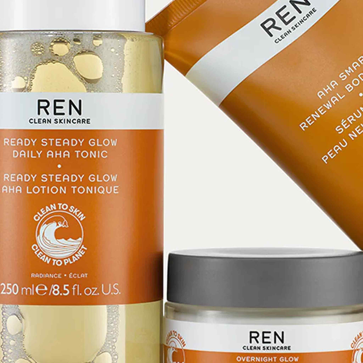 REN Radiance Glycolactic Radiance Renewal Mask 50ml