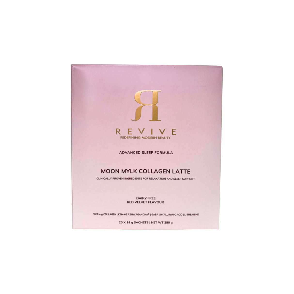 Revive Moon Mylk Collagen Latte - Advanced Sleep Formula Latte - Red Velvet