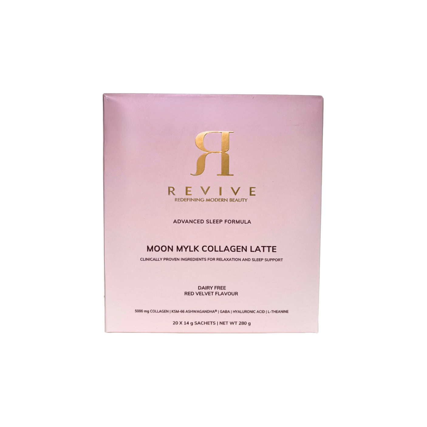 Revive Moon Mylk Collagen Latte - Advanced Sleep Formula Latte - Red Velvet
