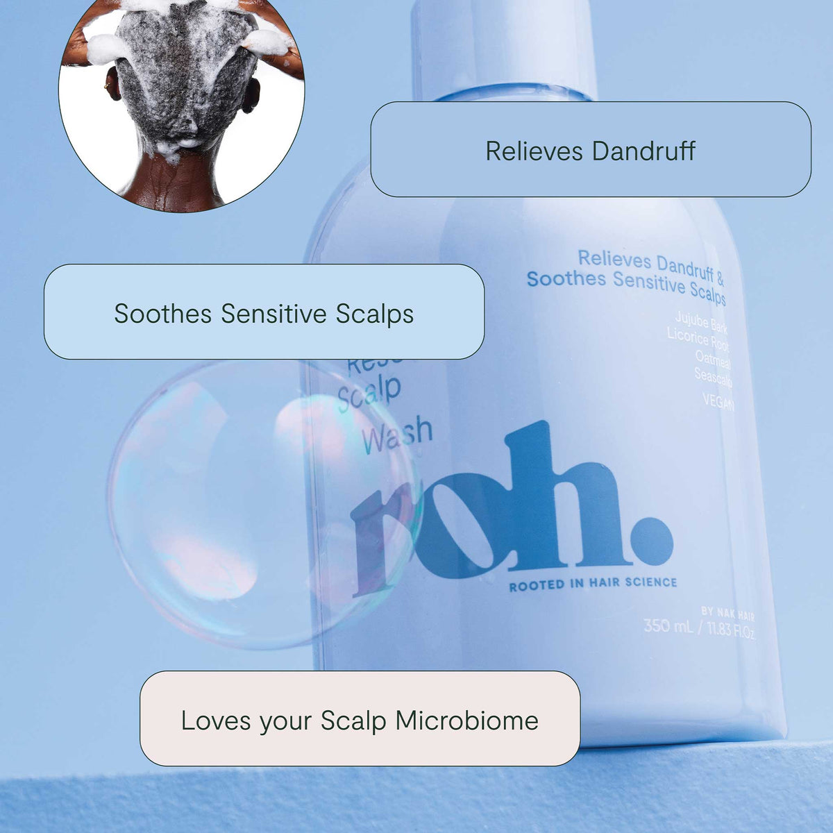 ROH The Reset Scalp Wash 350ml