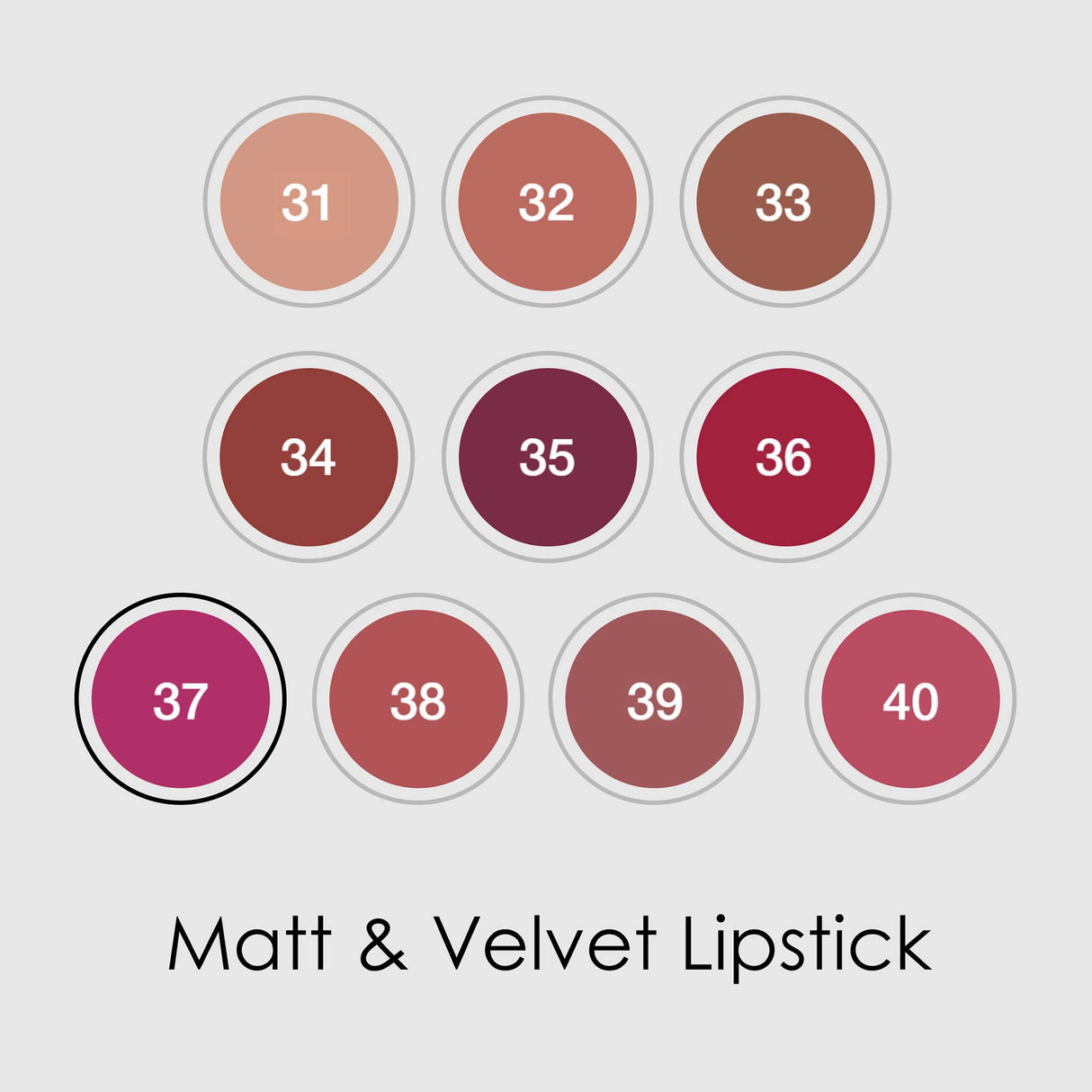 RVB Lab Matt and Velvet Lipstick