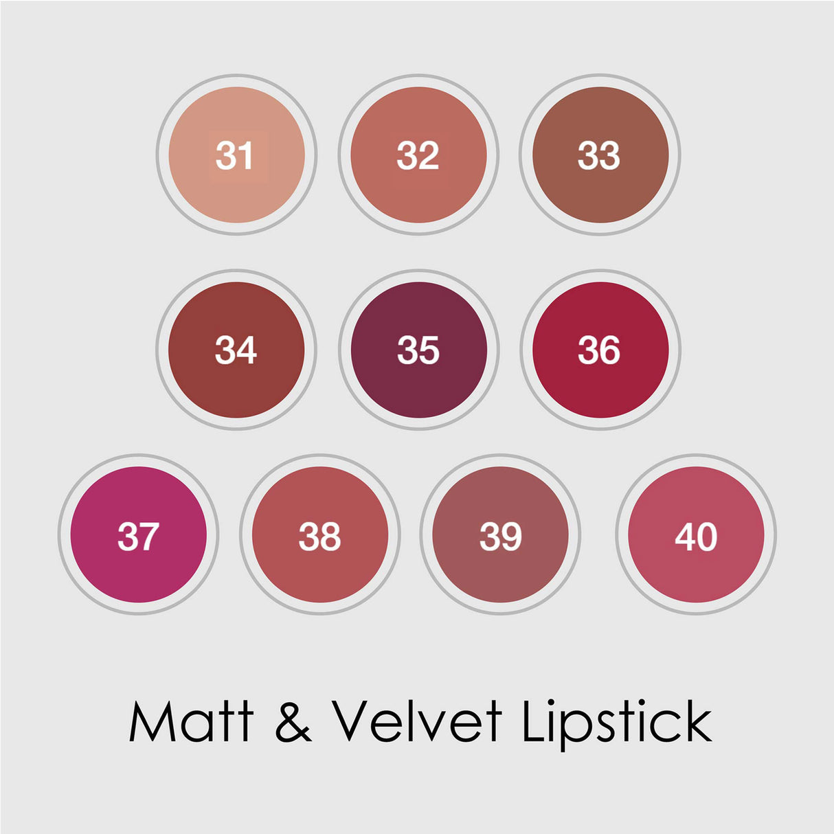 RVB Lab Matt and Velvet Lipstick