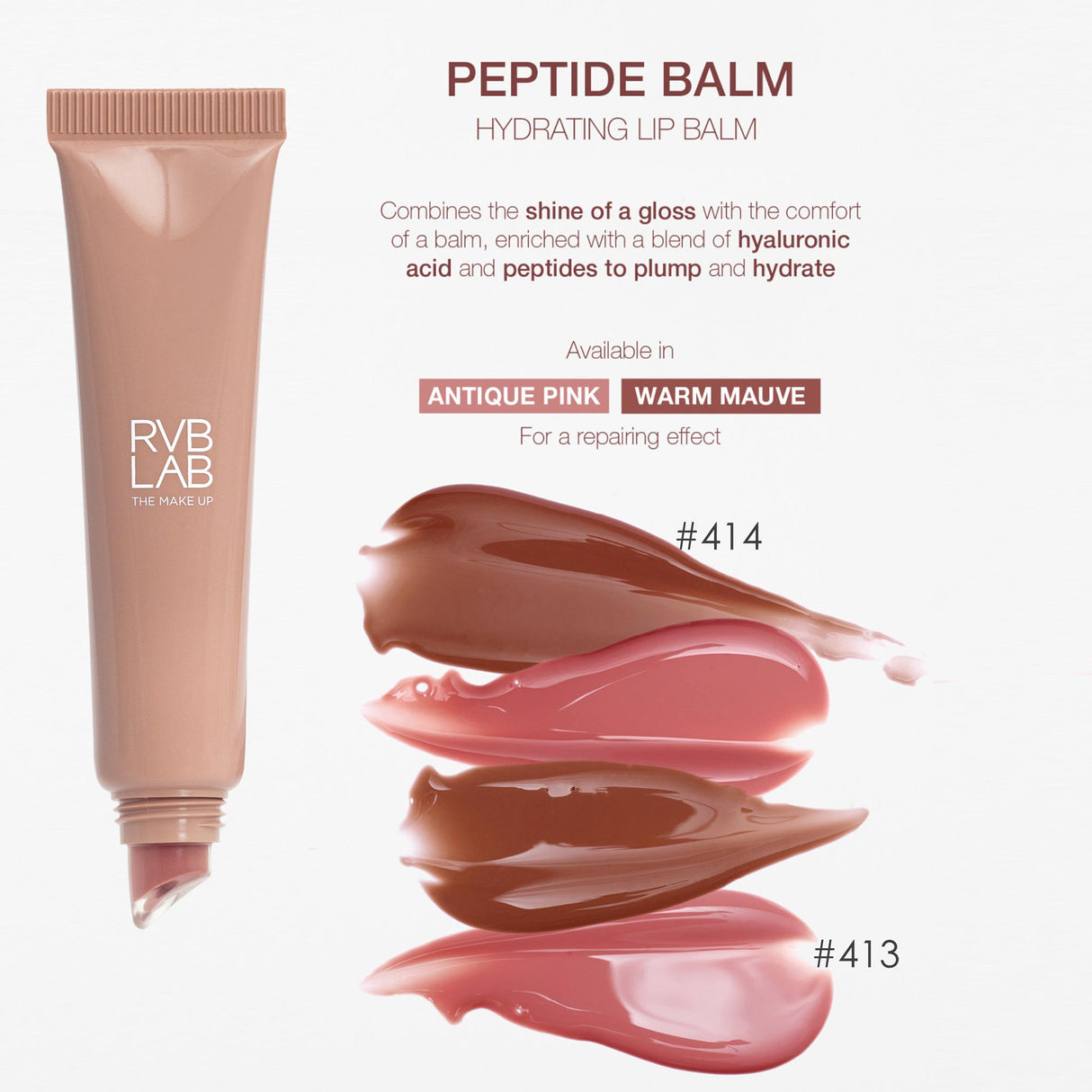 RVB Lab PEPTIDE Balm Hydrating Lip Balm
