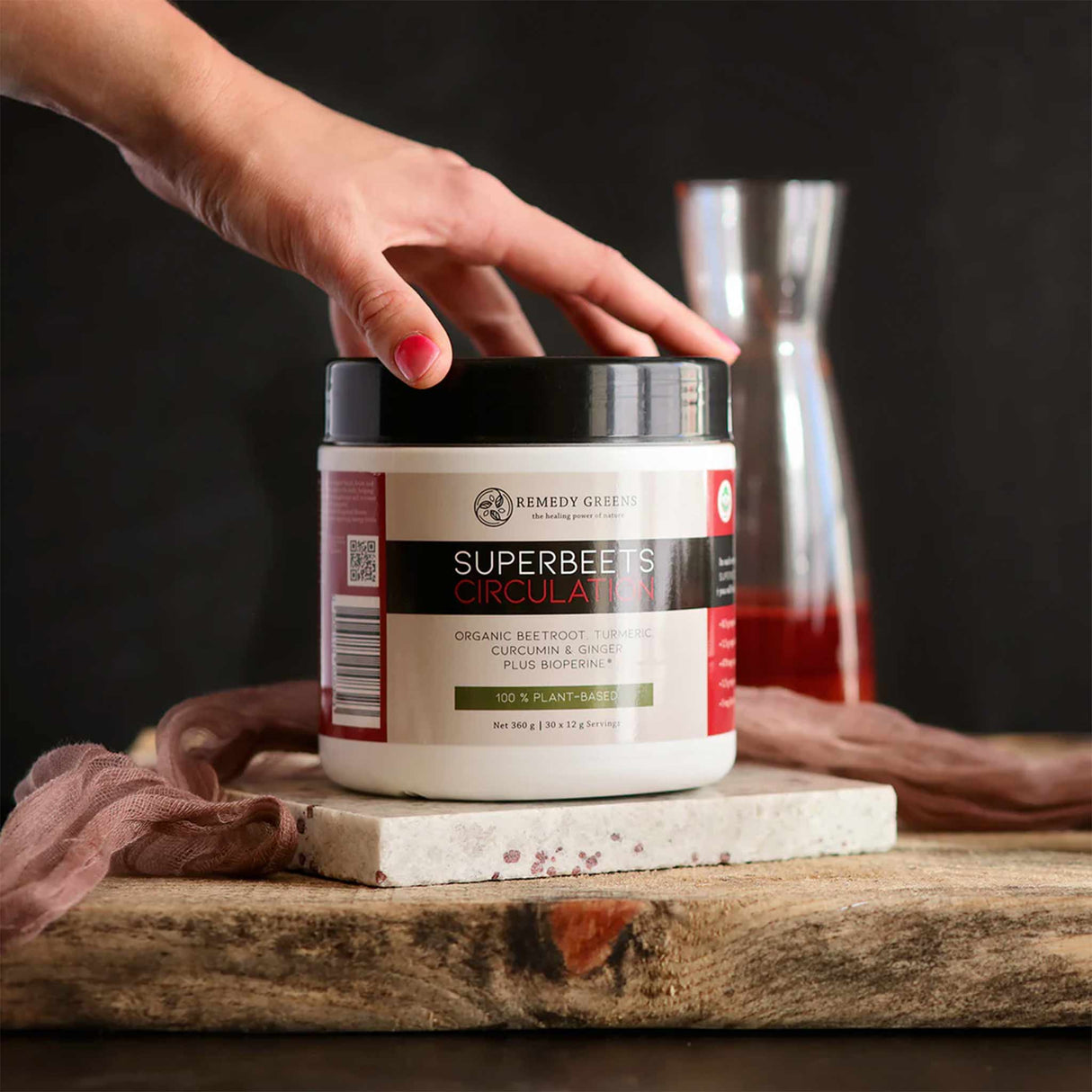 Remedy Greens Superbeets Circulation 360g