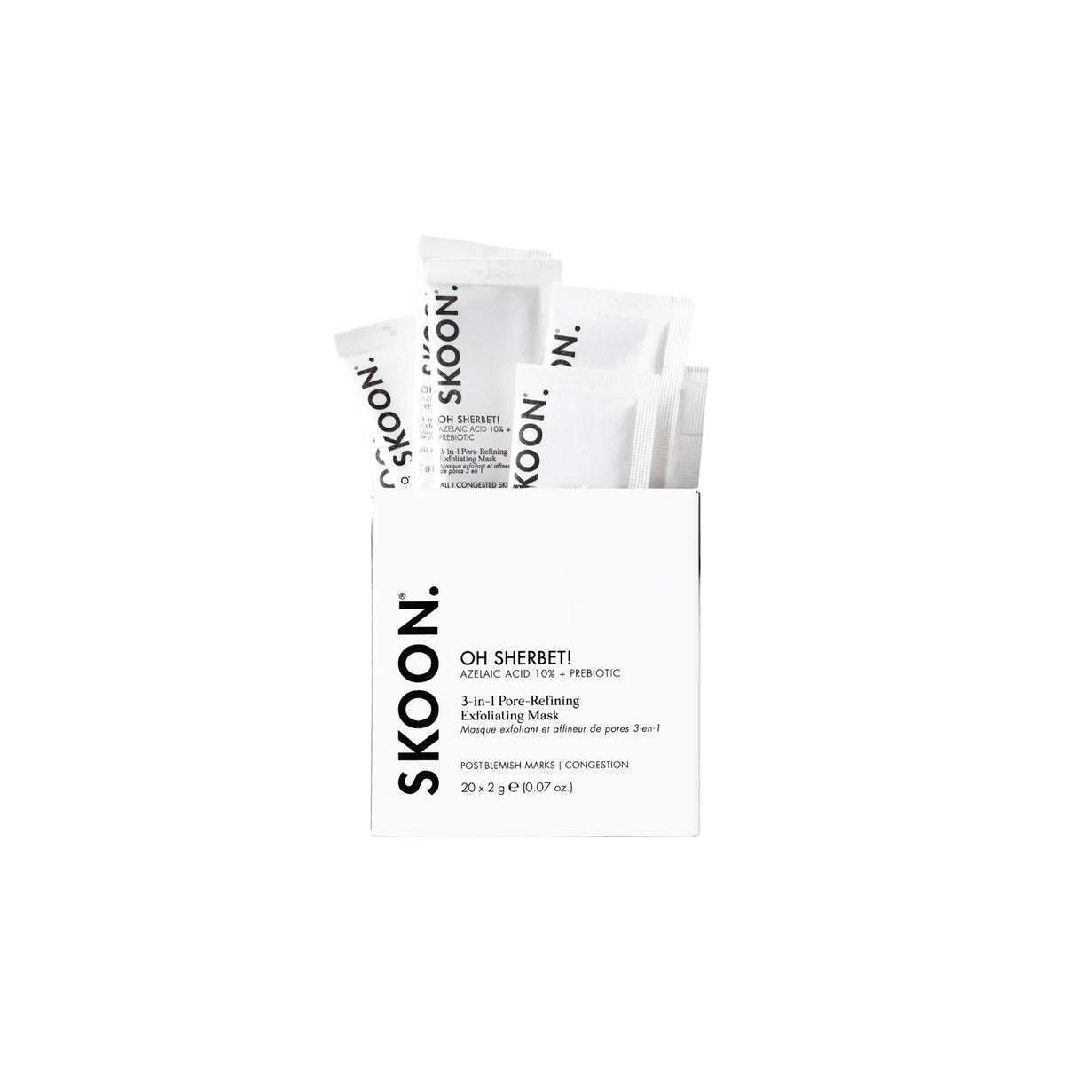 OH SHERBET 3-in-1 Pore-Refining Exfoliating Mask 2gx20