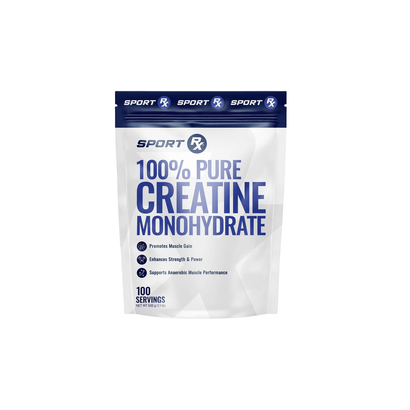 Sport RX 100% Pure Creatine Monohydrate 500g