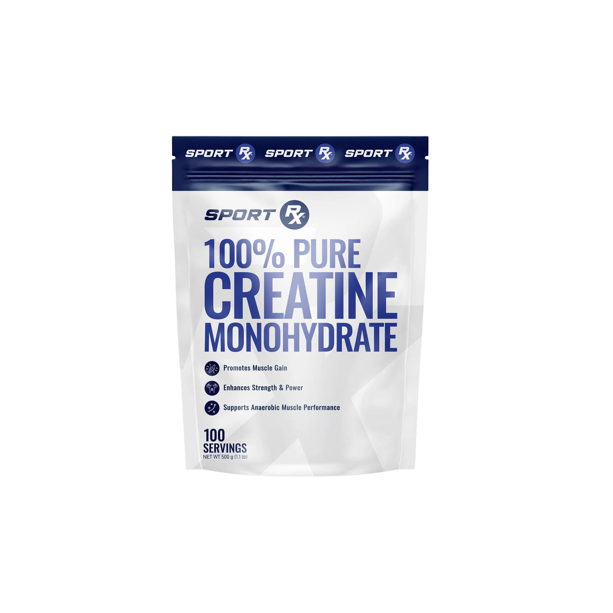 Sport RX 100% Pure Creatine Monohydrate 500g