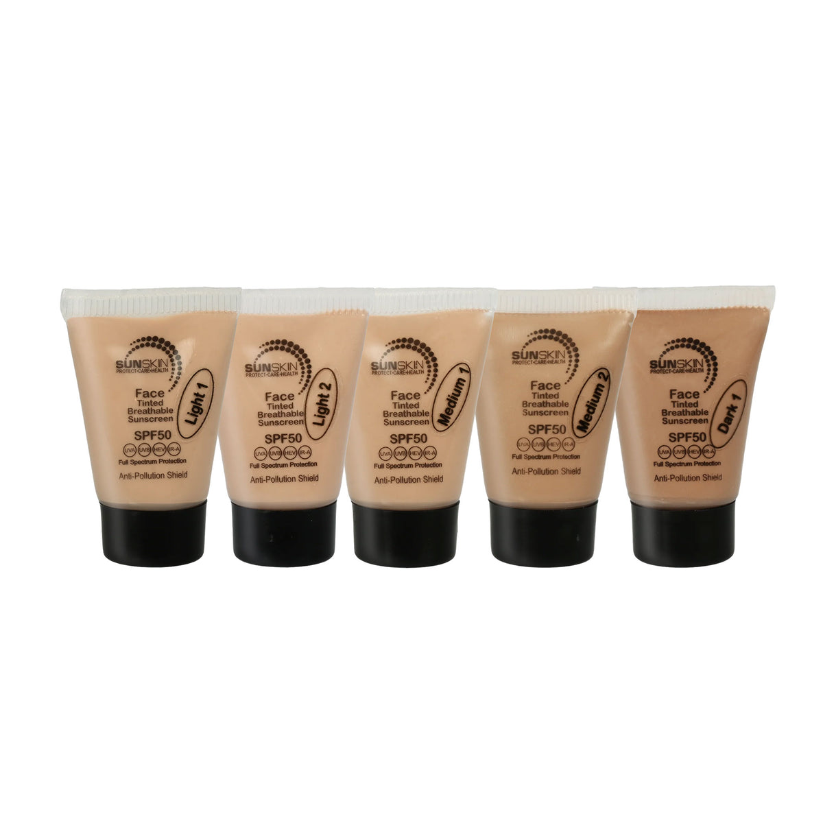 SunSkin UV DERM FACE SPF50 Tinted Sunscreen - 5ml TRIAL Size