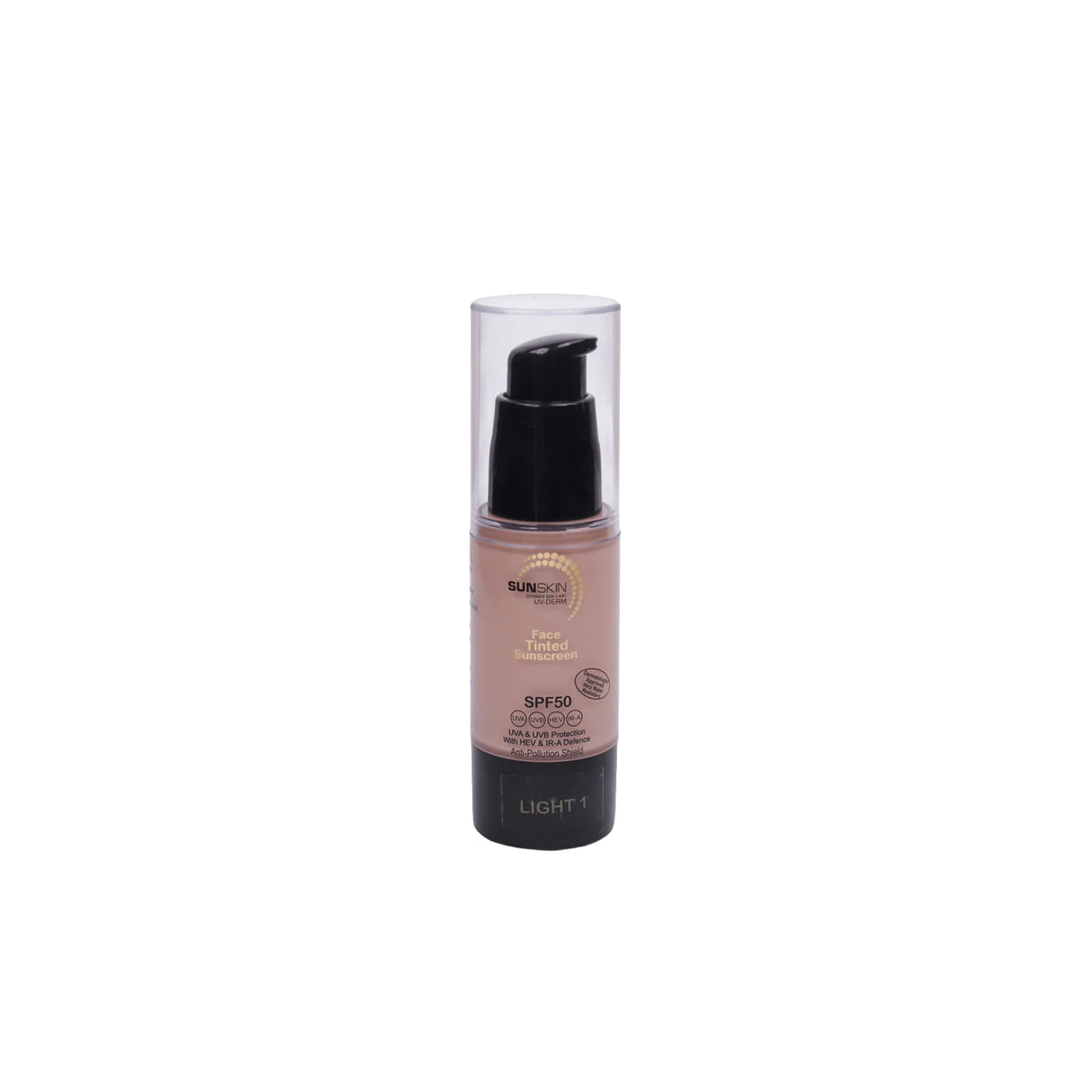 SunSkin UV DERM FACE SPF50 Tinted Sunscreen 30ml