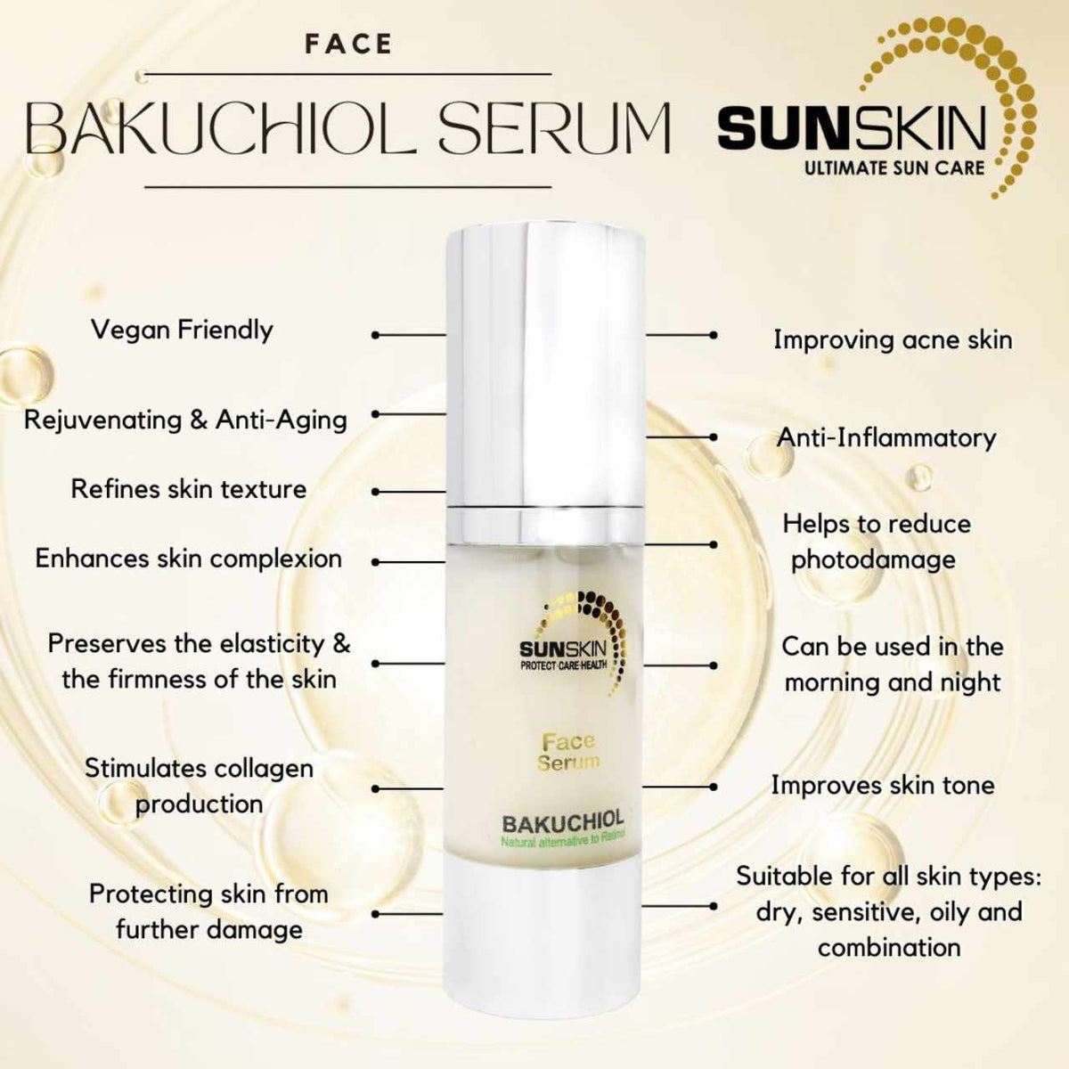 SunSkin Bakuchiol Serum 30ml