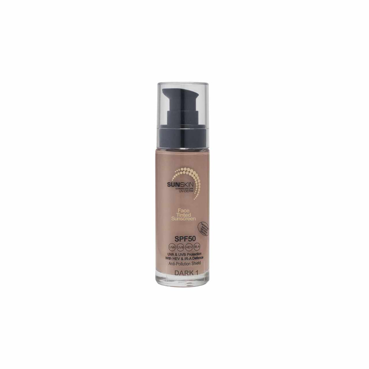 SunSkin UV DERM FACE SPF50 Tinted Sunscreen 30ml