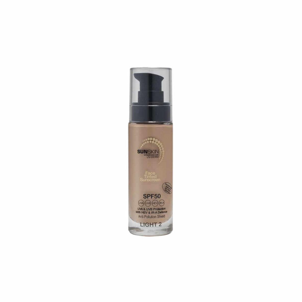 SunSkin UV DERM FACE SPF50 Tinted Sunscreen 30ml