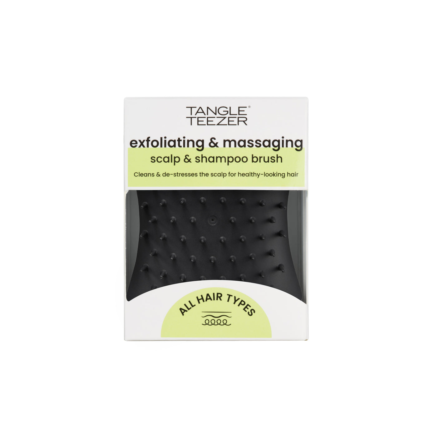 Tangle Teezer Scalp Exfoliator & Massager Black