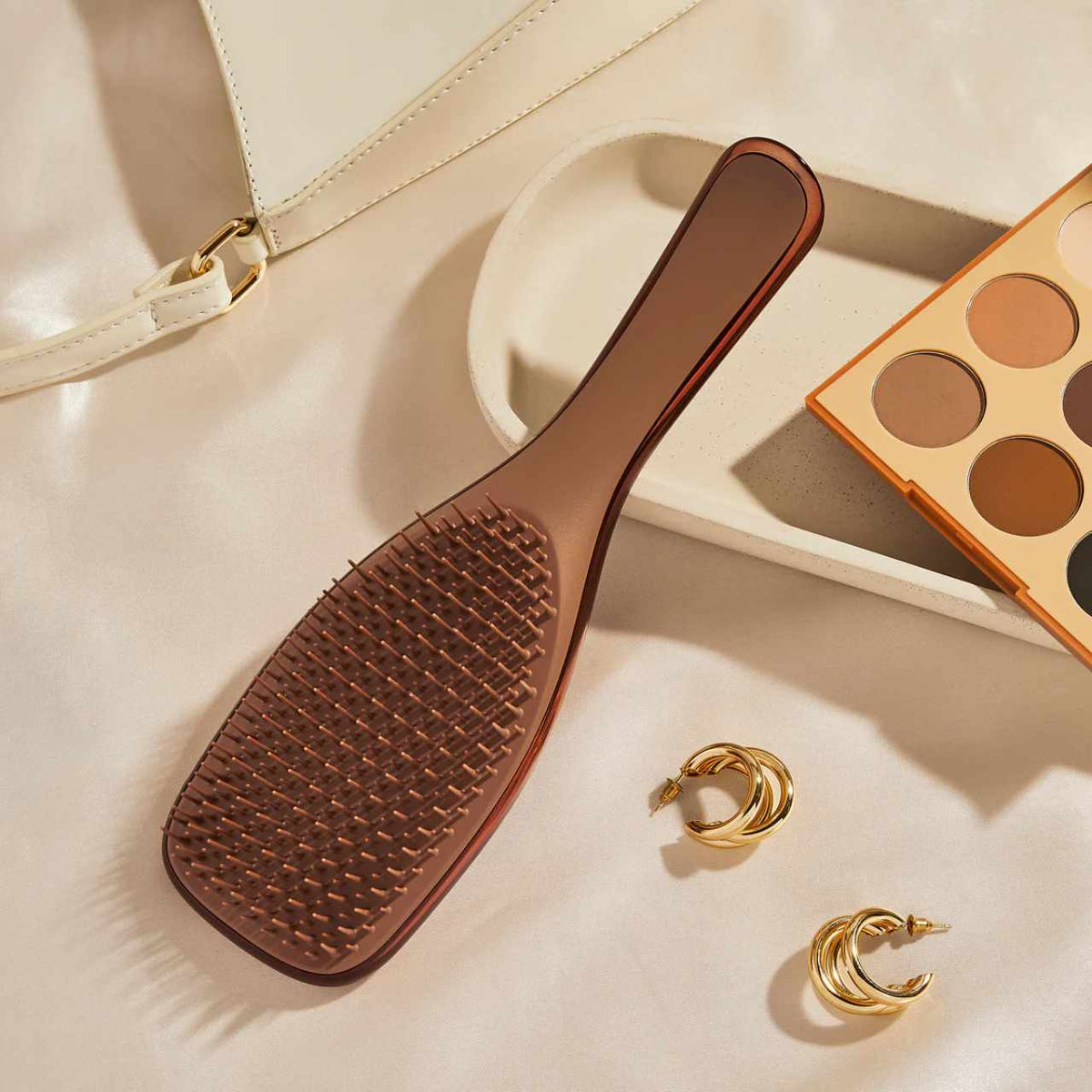 Tangle Teezer The Wet Detangler Chrome Choc Bronze