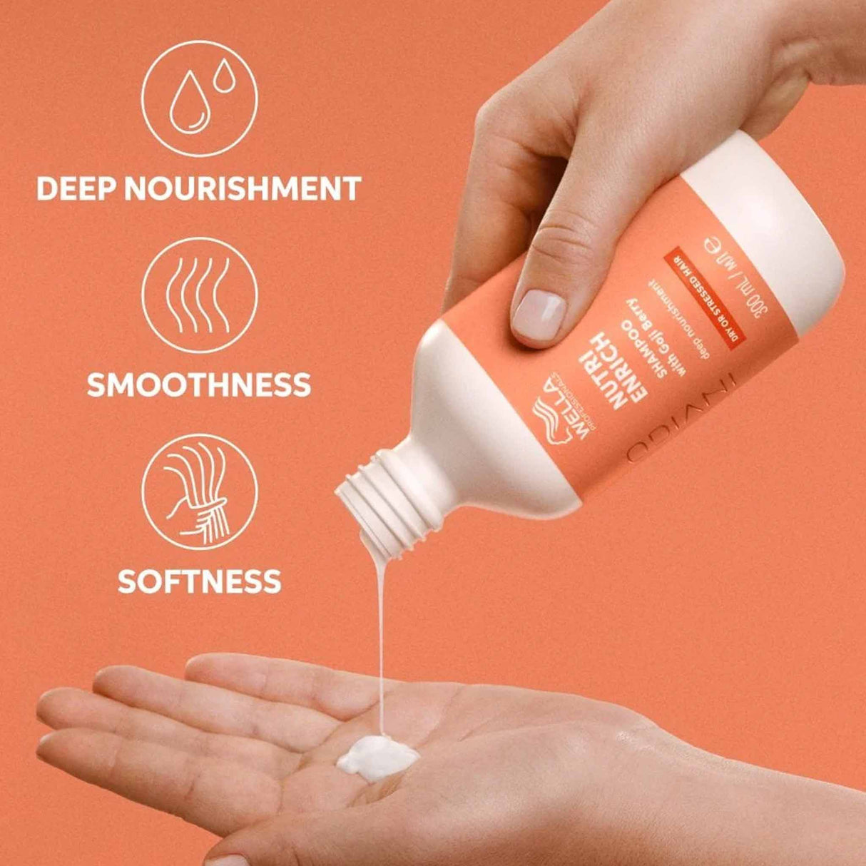 Wella Professionals Invigo Nutri-Enrich Deep Nourishing Shampoo 300ml