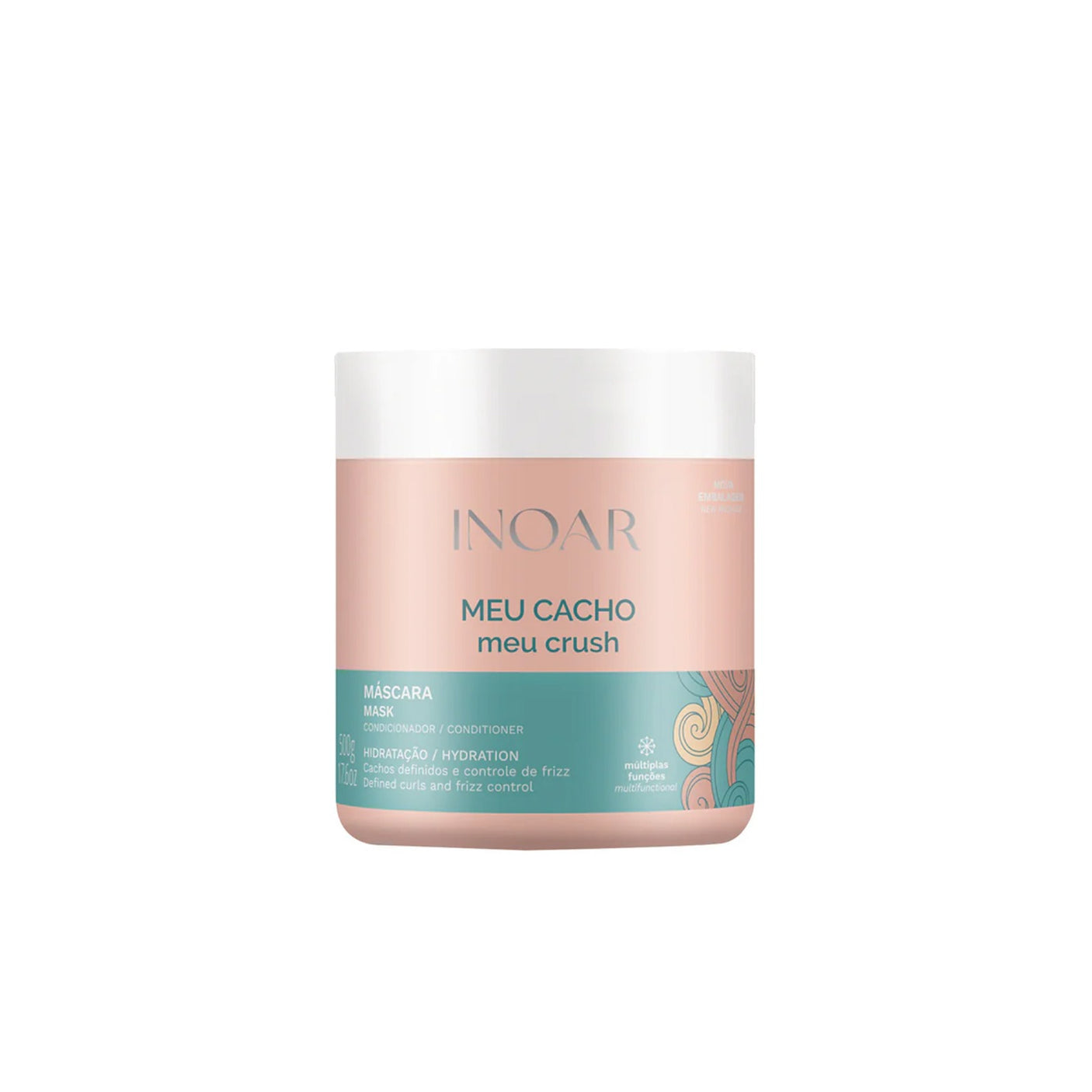 INOAR My Curl My Crush Multi-Functional Mask 500ml