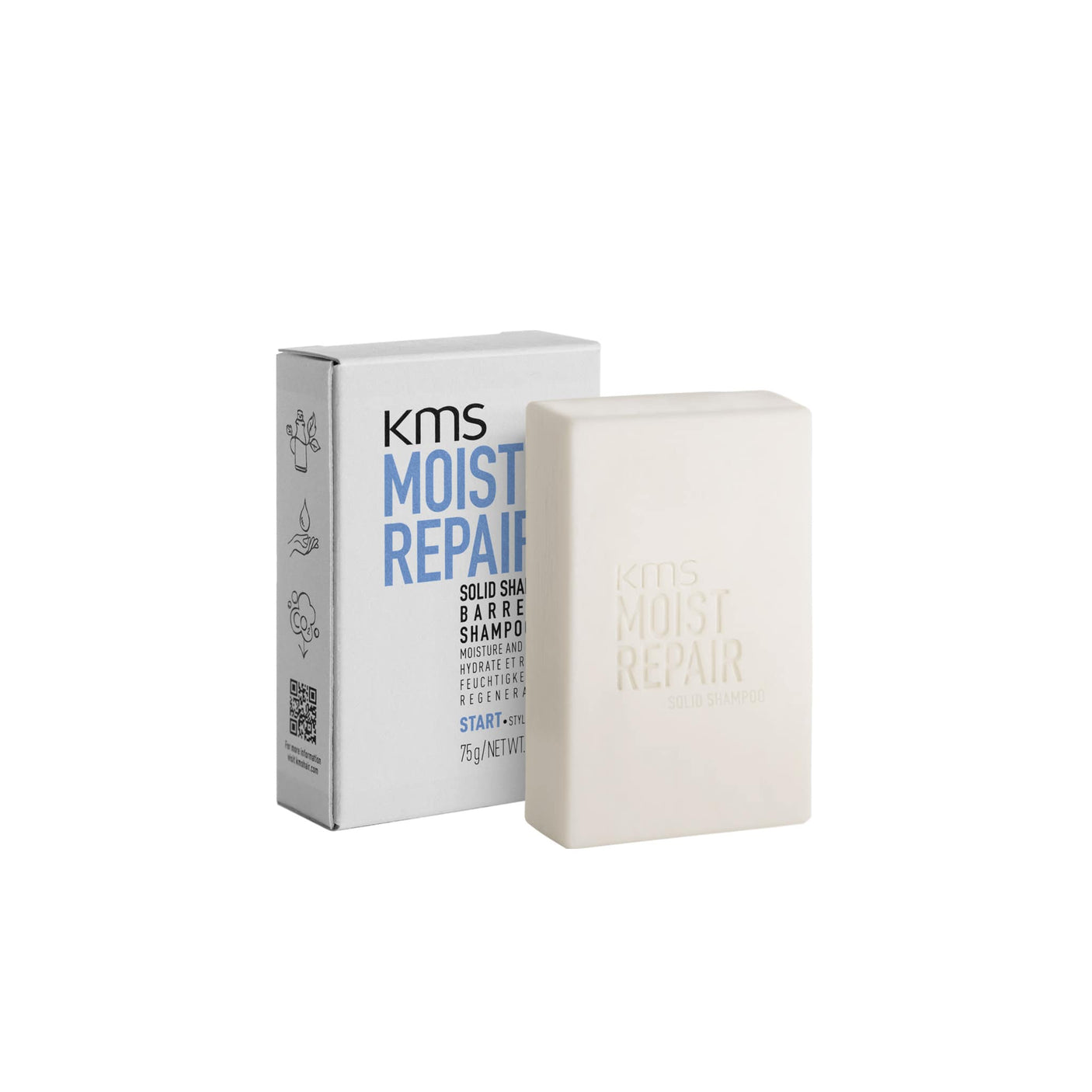 KMS Moist Repair Solid Shampoo Bar 75g