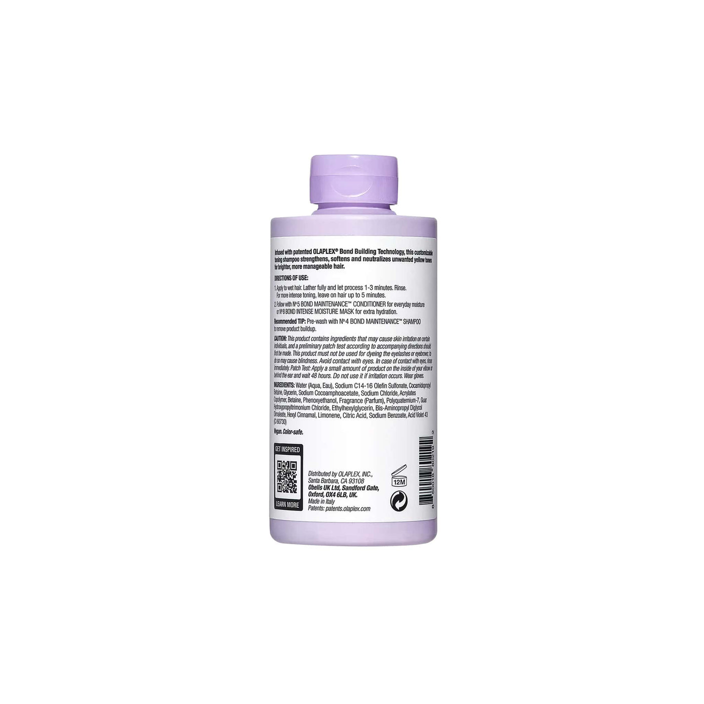 Olaplex No. 4P Blonde Enhancing Toning Shampoo 250ml