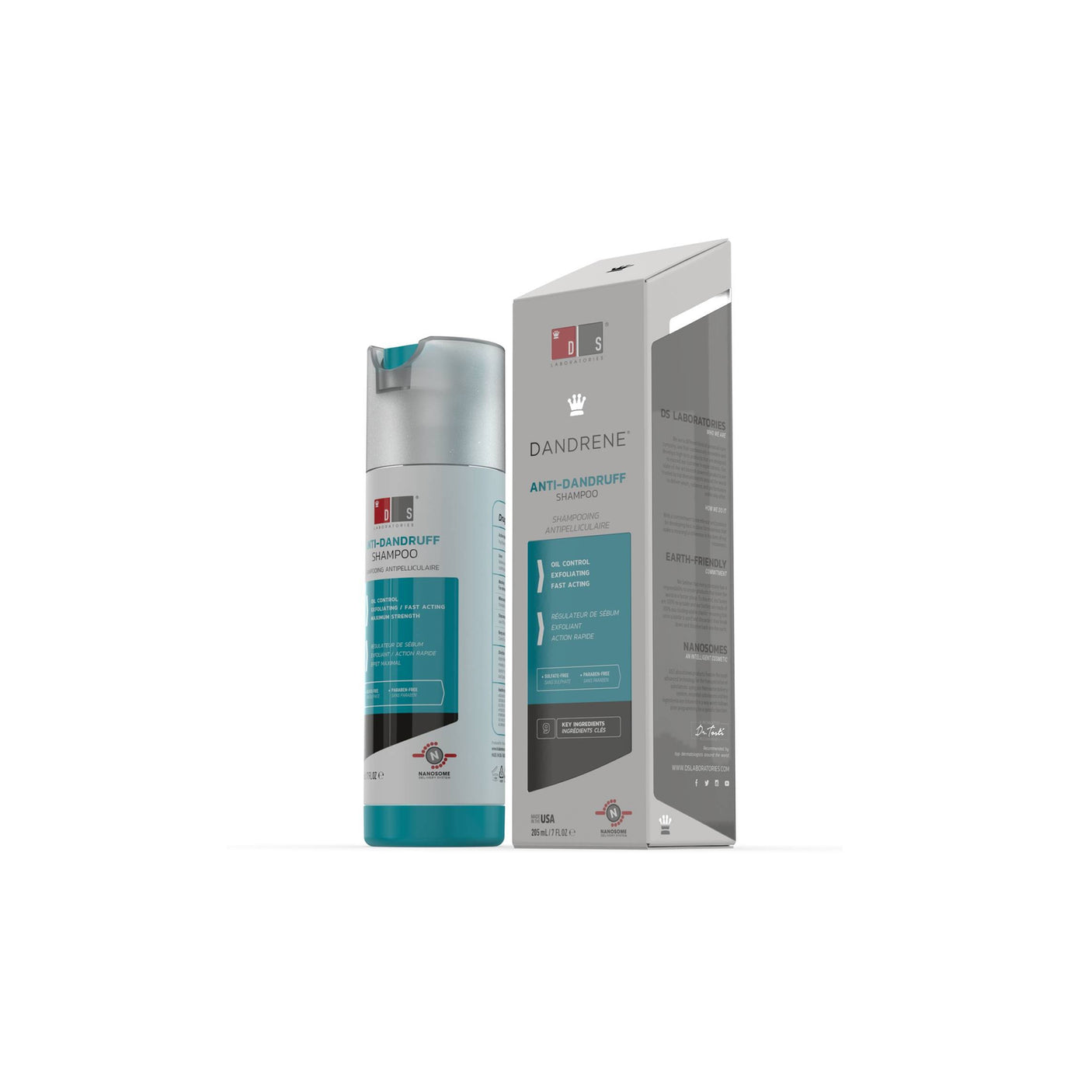 DS Laboratories Dandrene Exfoliating Shampoo 205ml