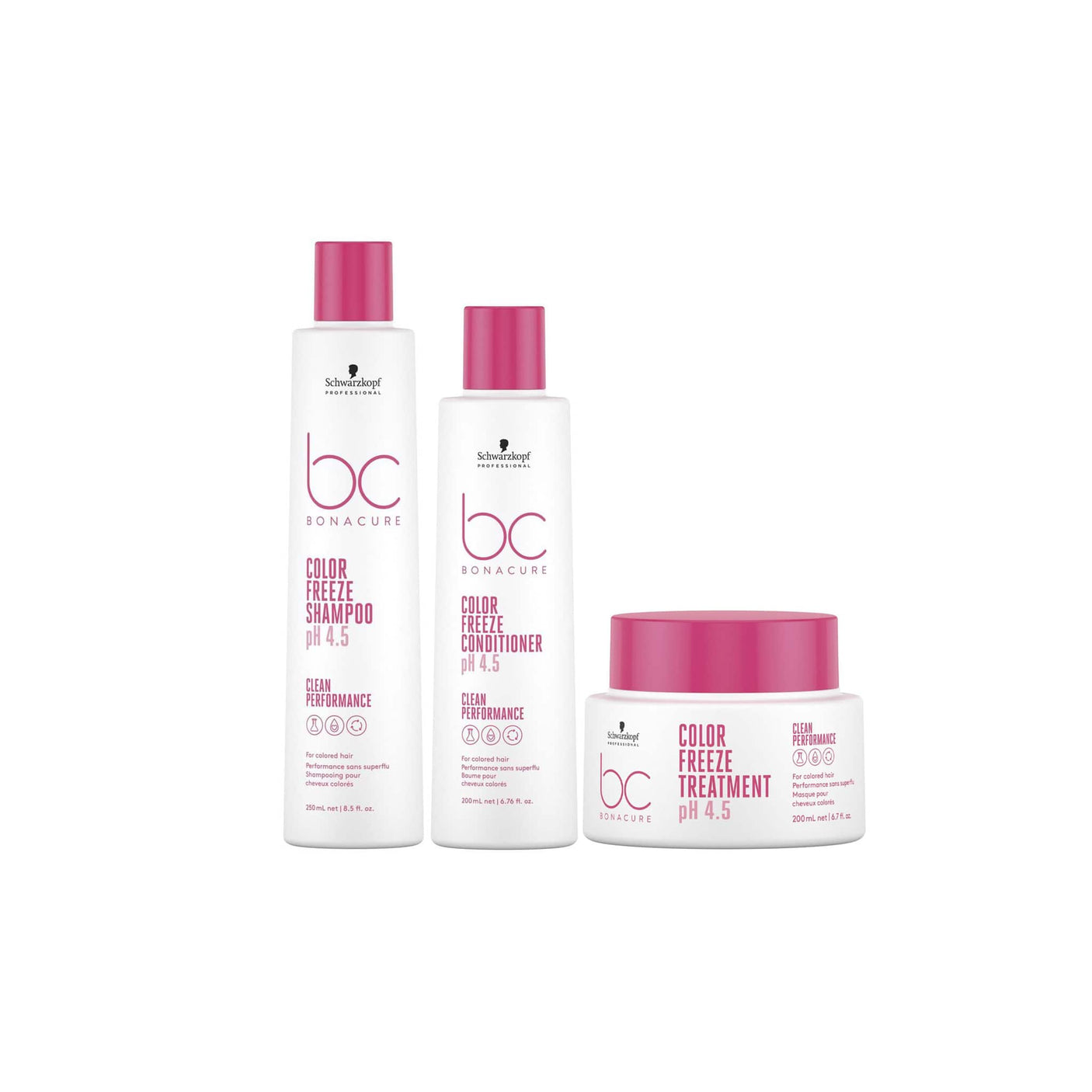 Schwarzkopf BC pH 4.5 Color Freeze Trio