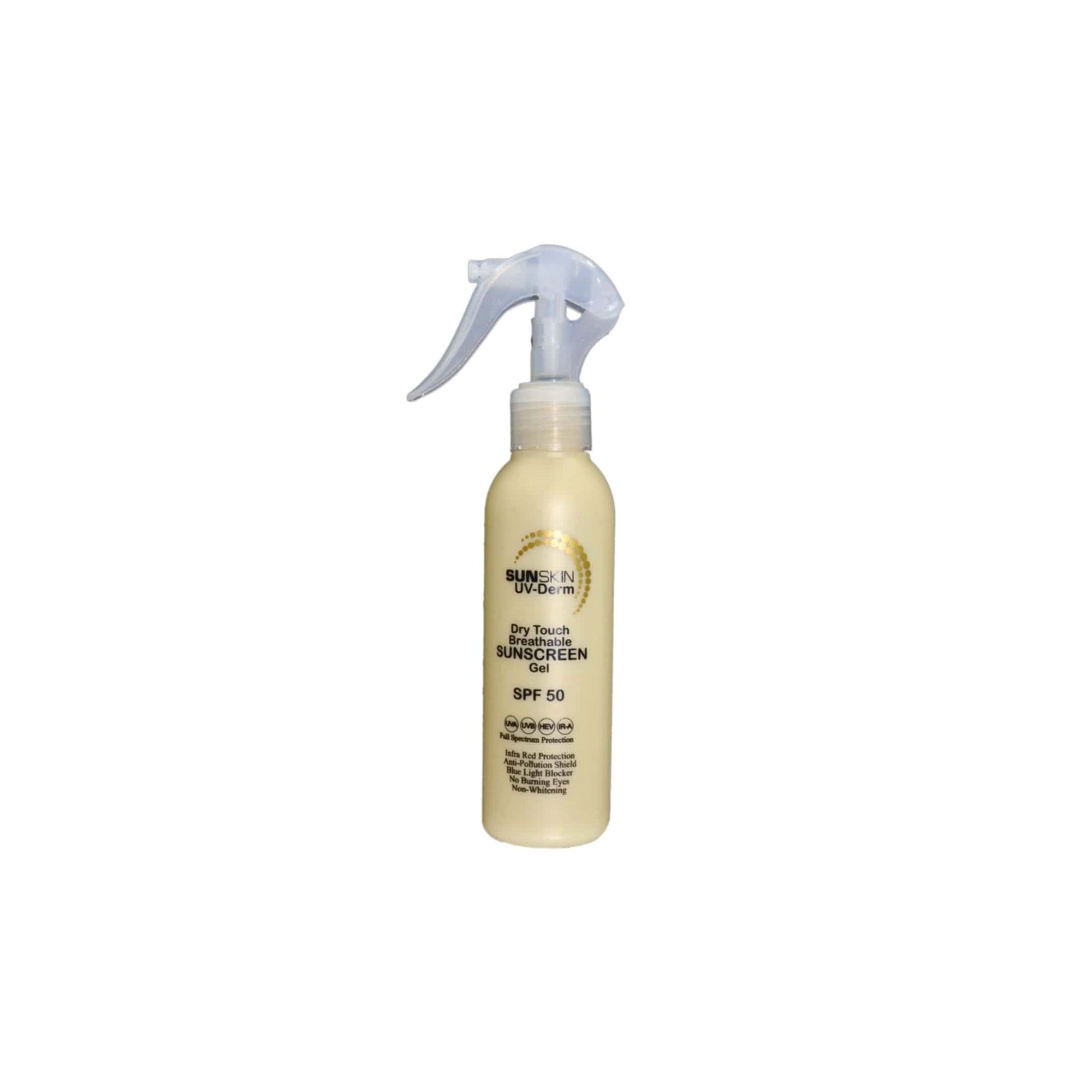 SunSkin UV-DERM SPF50 Dry Touch Body & Face Spray 150ml