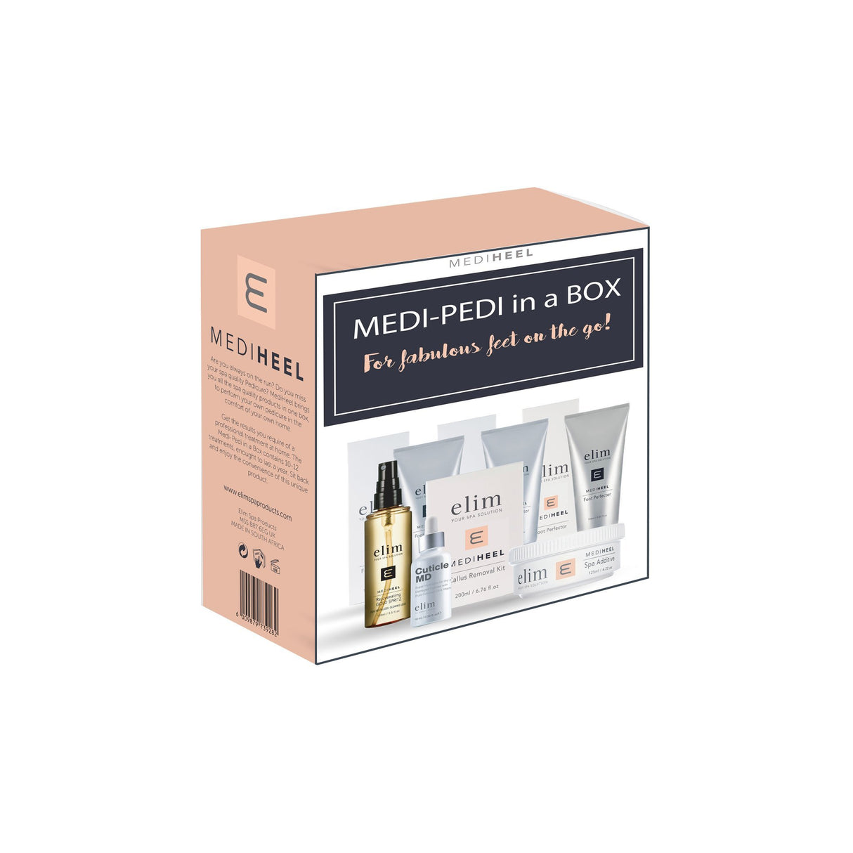 Elim MediHeel Medi-Pedi in a Box