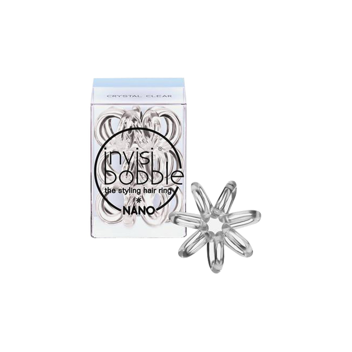 Invisibobble Nano Crystal Clear Hair Rings