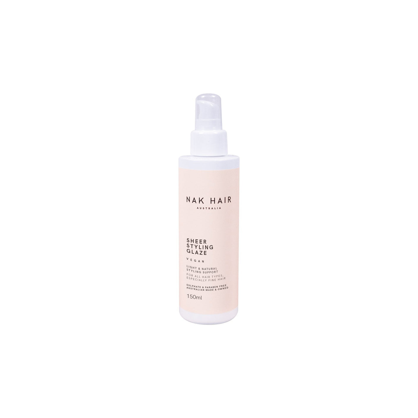 Nak Signatures Sheer Styling Glaze 150ml