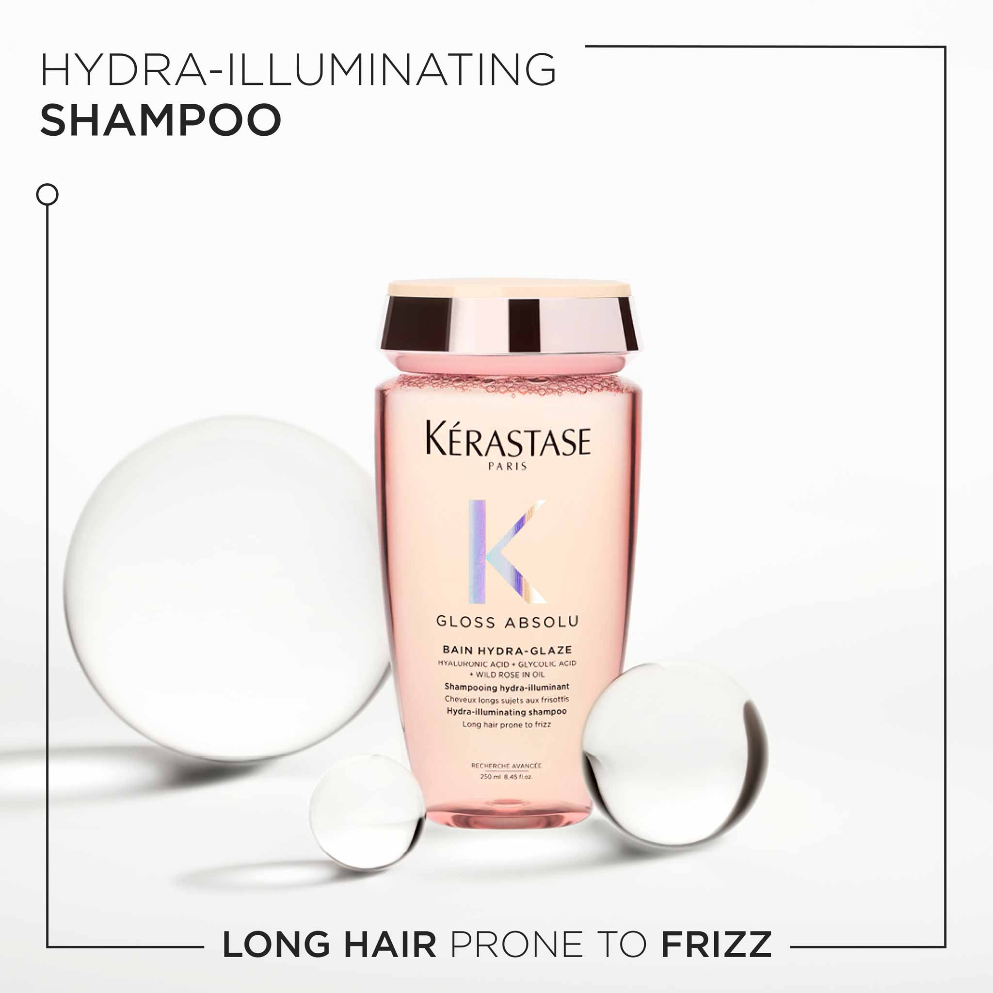 新品Kérastase Gloss Absolu シャンプー トリートメント4点 Kérastase Gloss Absolu Bain Hydra-Glaze Shampoo for Long Hair
