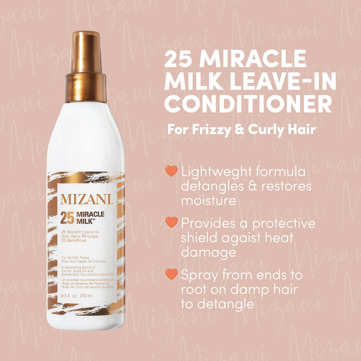 Mizani 25 Miracle Milk Conditioner 250ml