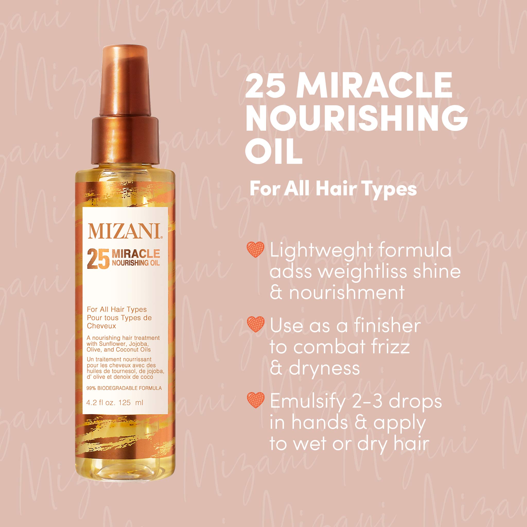 Mizani Miracle Oil 122ml | Retail Box - retailbox.co.za