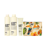 Authentic Beauty Concept Summer WOUF Pouch with Replenish Hair Care Routine