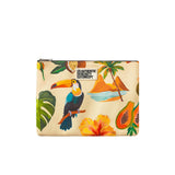 Authentic Beauty Concept Summer WOUF Pouch with Replenish Hair Care Routine