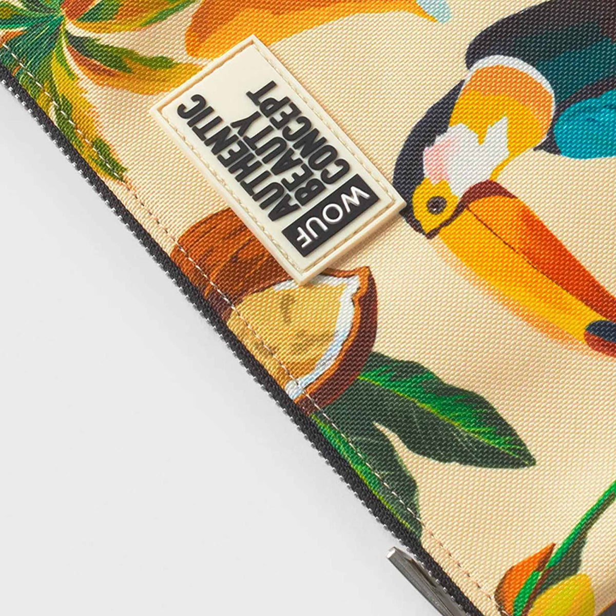 Authentic Beauty Concept Summer WOUF Pouch with Replenish Hair Care Routine