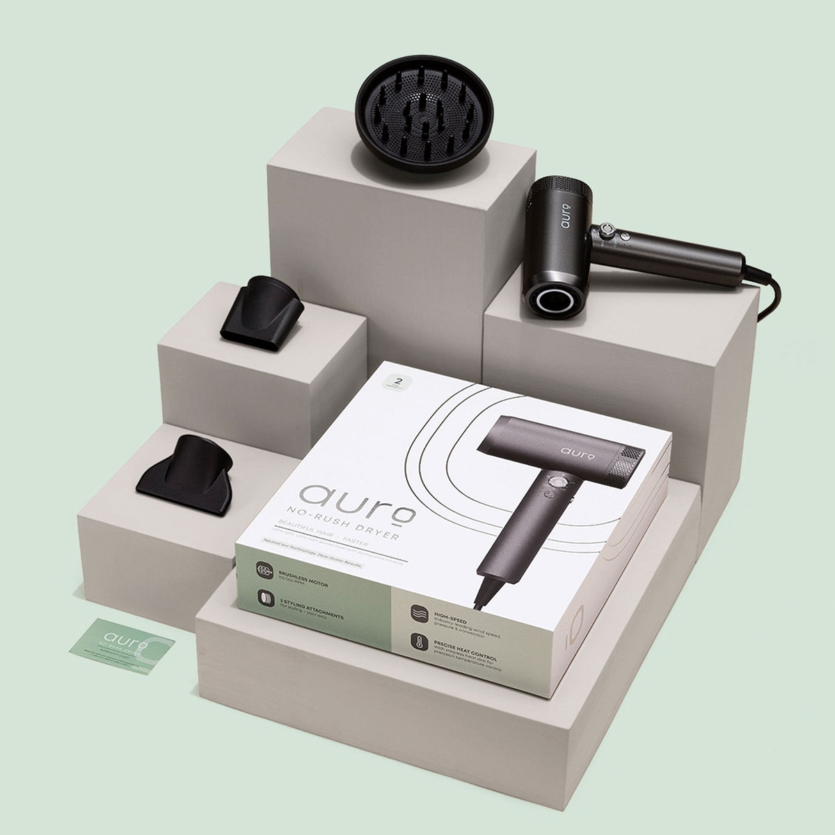 Auro No-Rush Dryer in Space Grey