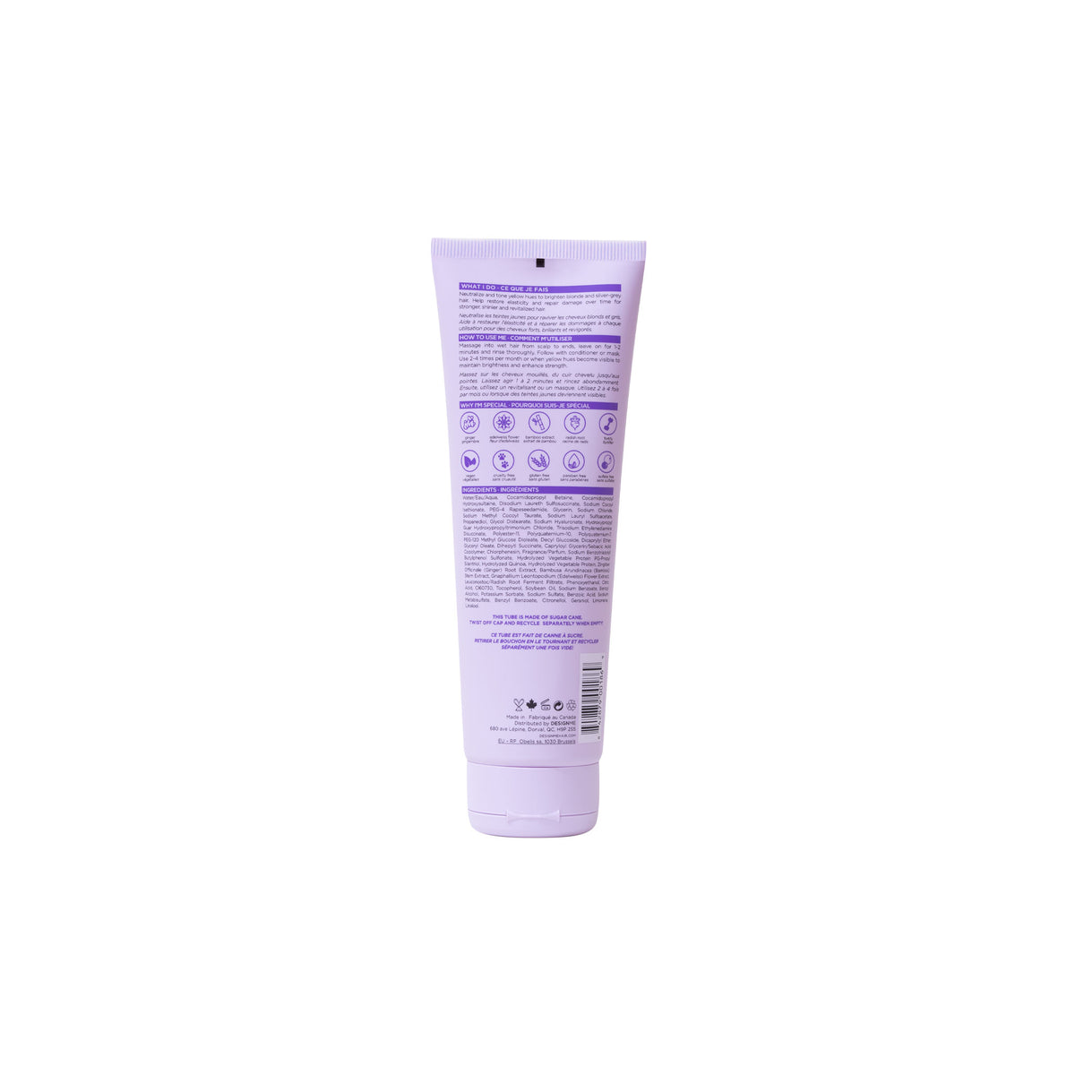 DESIGNME Fab.ME Purple Shampoo 250ml