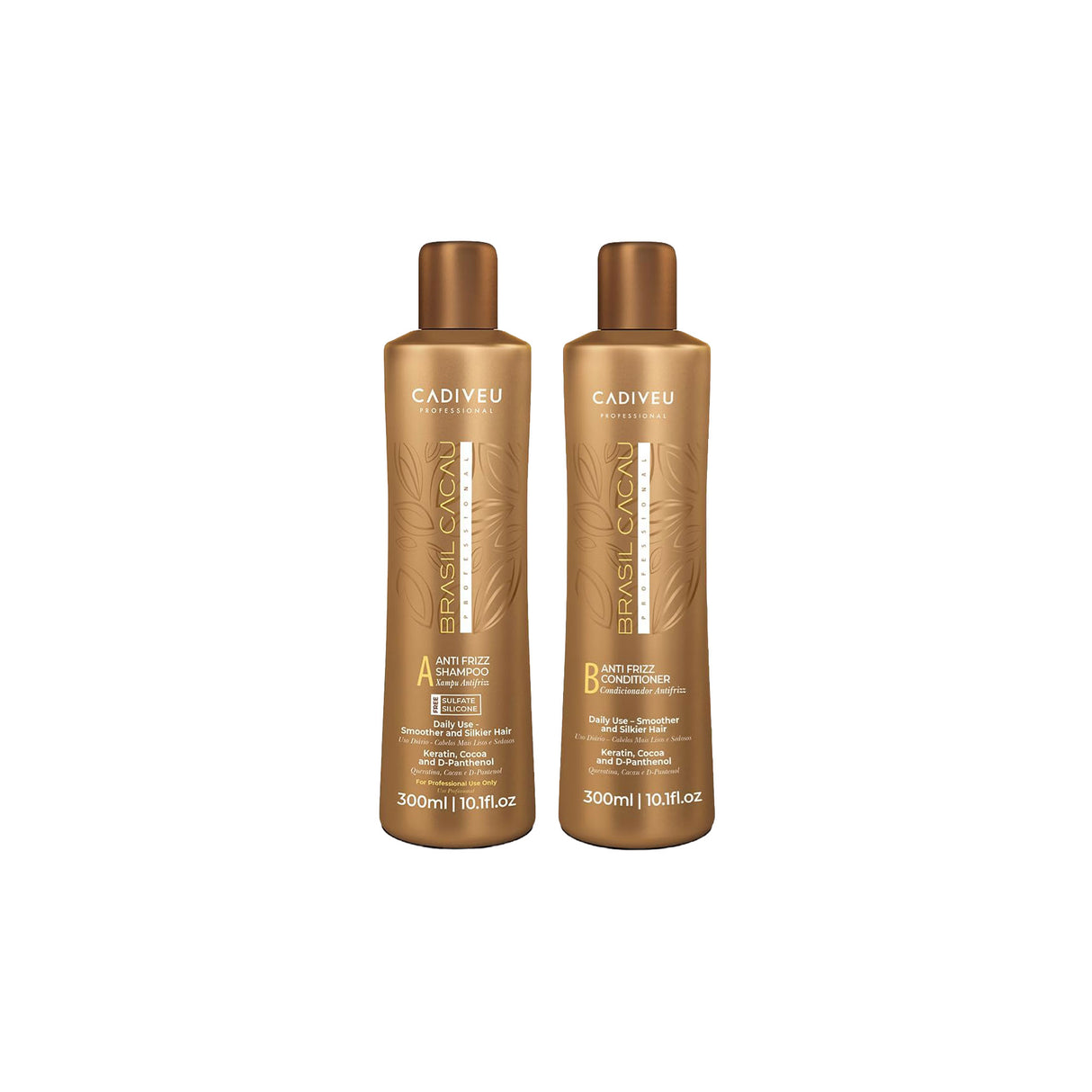 Brasil Cacau Anti-Frizz Bundle 300ml