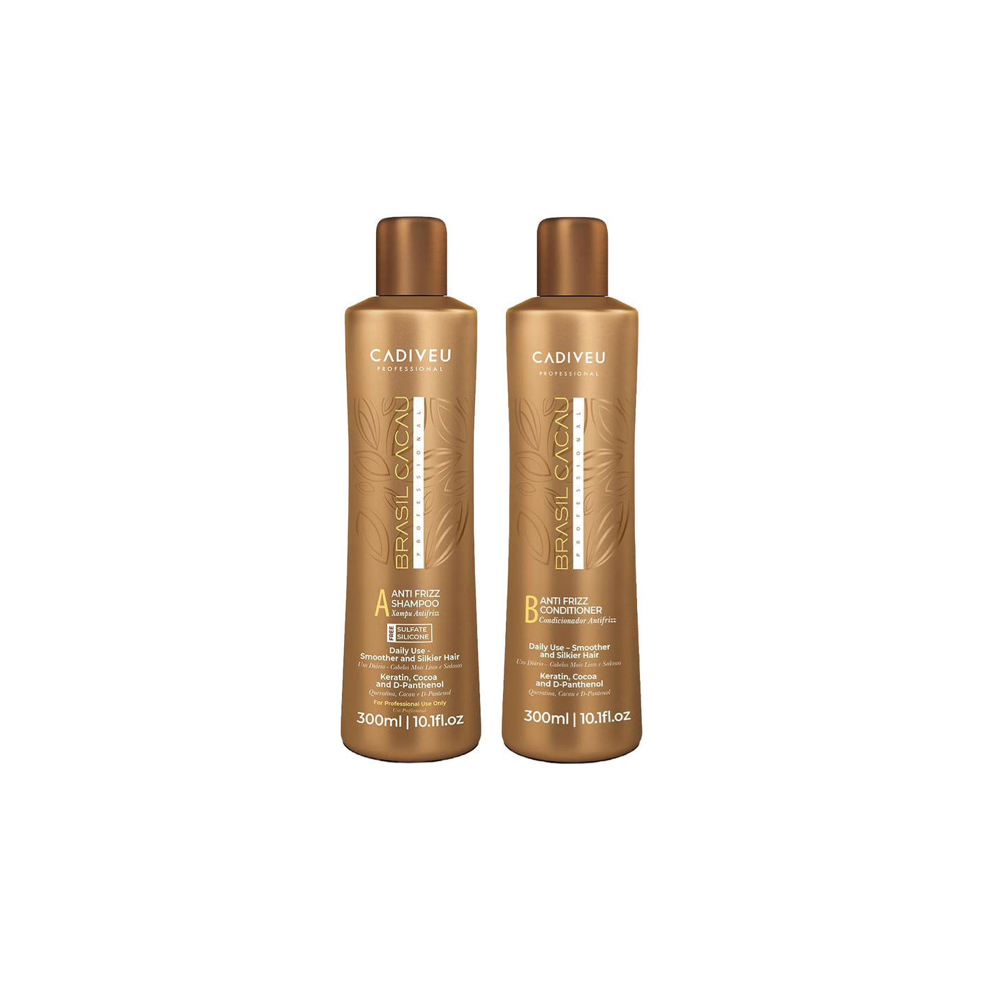Brasil Cacau Anti-Frizz Bundle 300ml