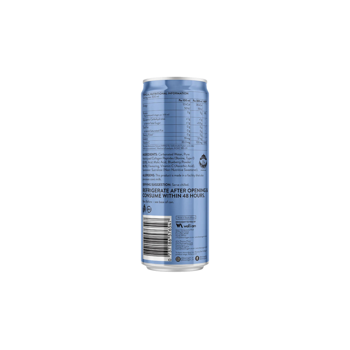 Beauty Gen Beauty Drink Blueberry 300ml