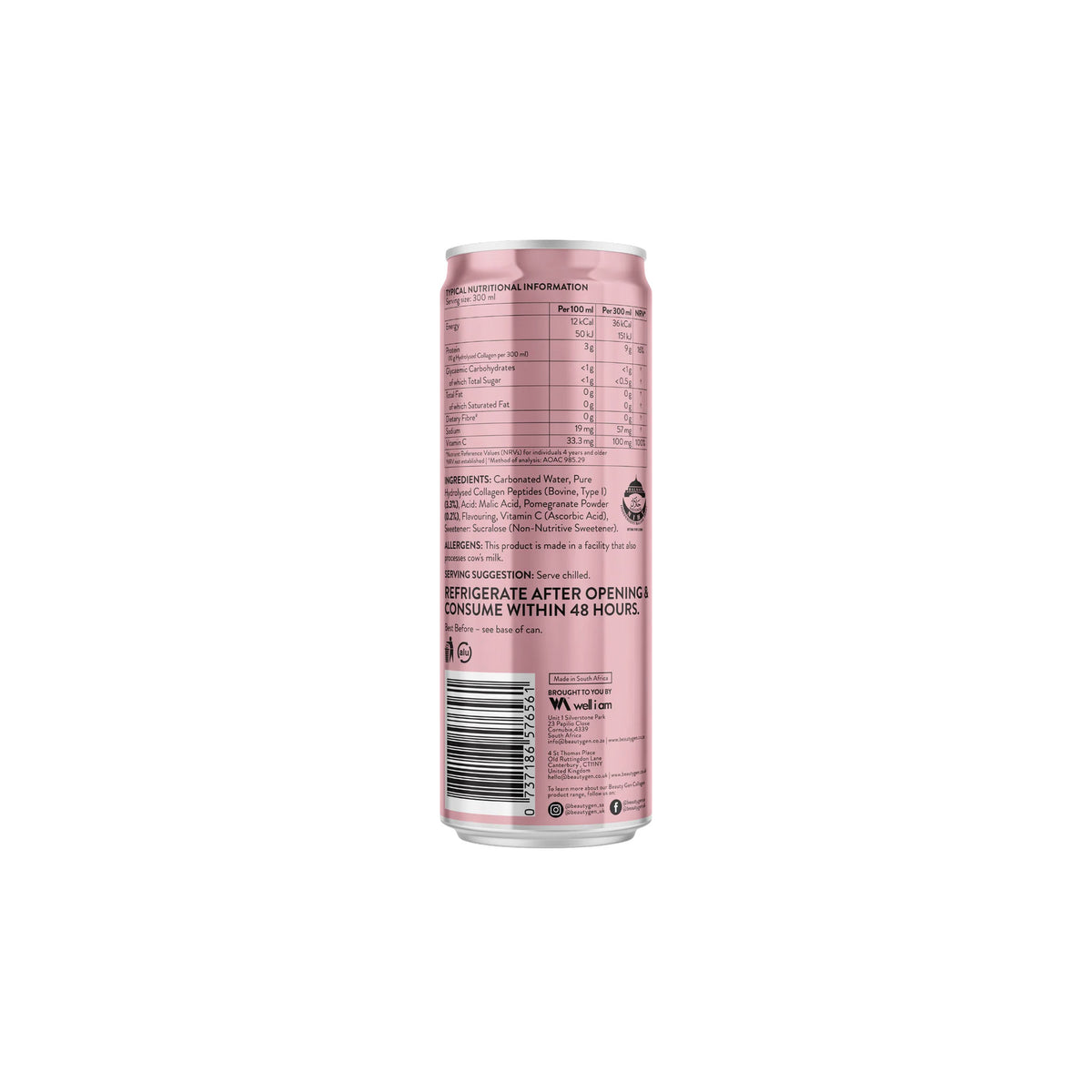 Beauty Gen Beauty Drink Pomegranate 300ml