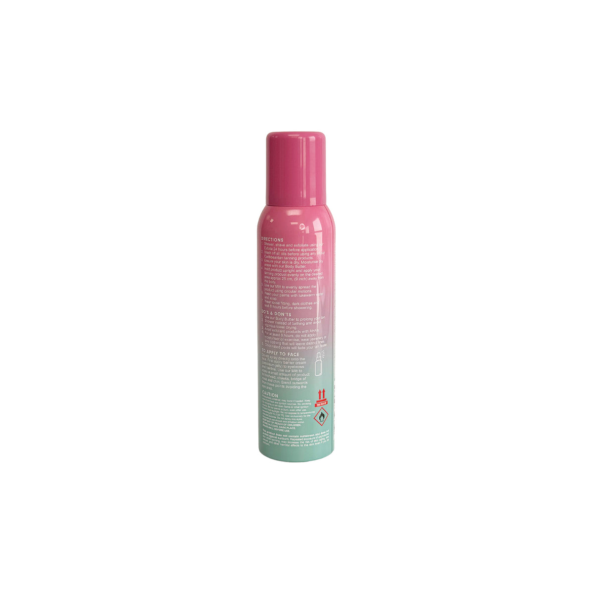 Caribbeantan Tan In A Can Aerosol - Instant Self Tan 200ml