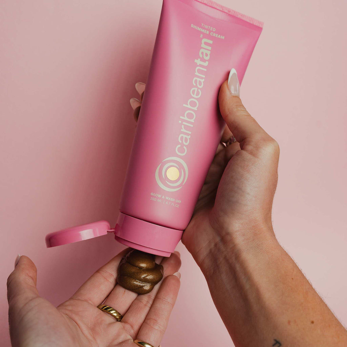 Caribbeantan Tinted Body Bronzer Shimmer Cream 200ml