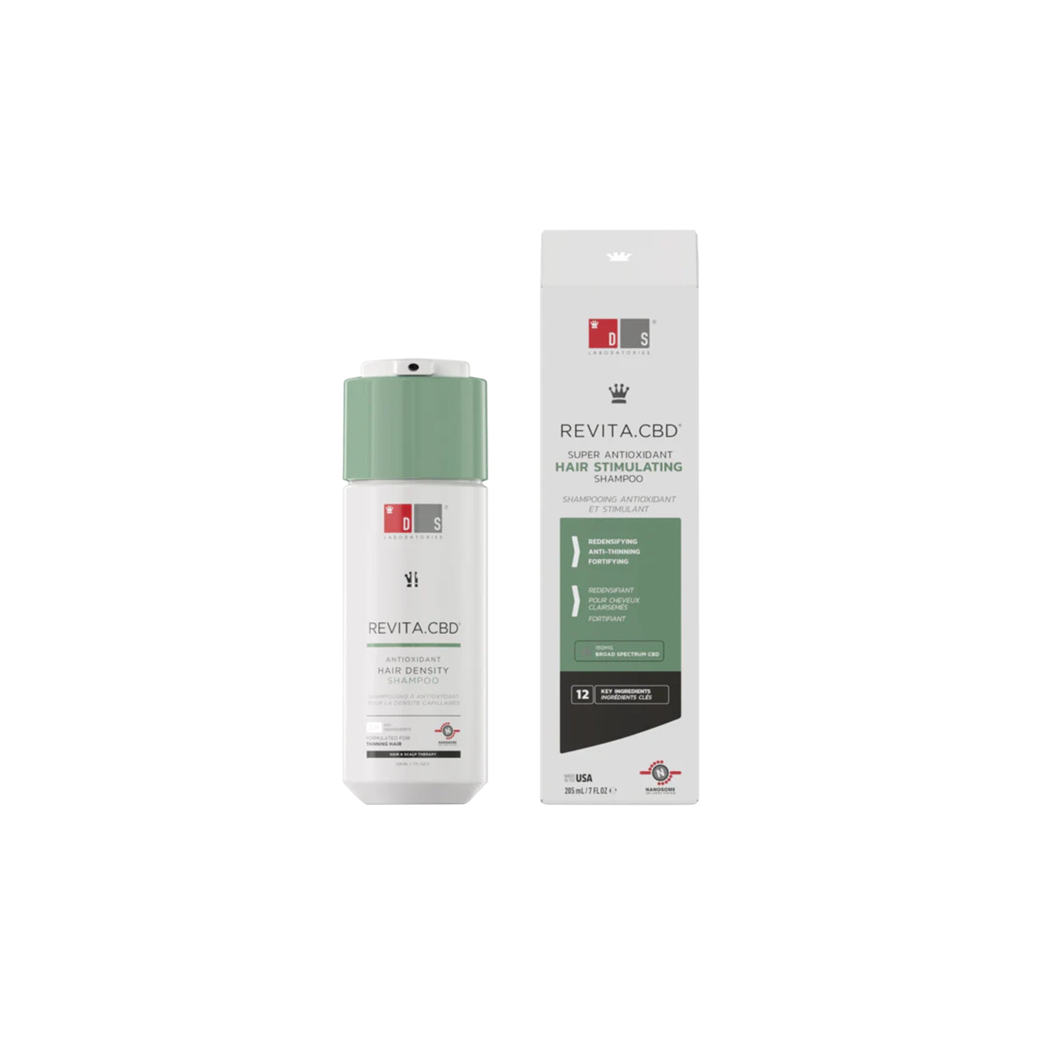 DS Laboratories Revita CBD Density Shampoo 205ml | Retail Box