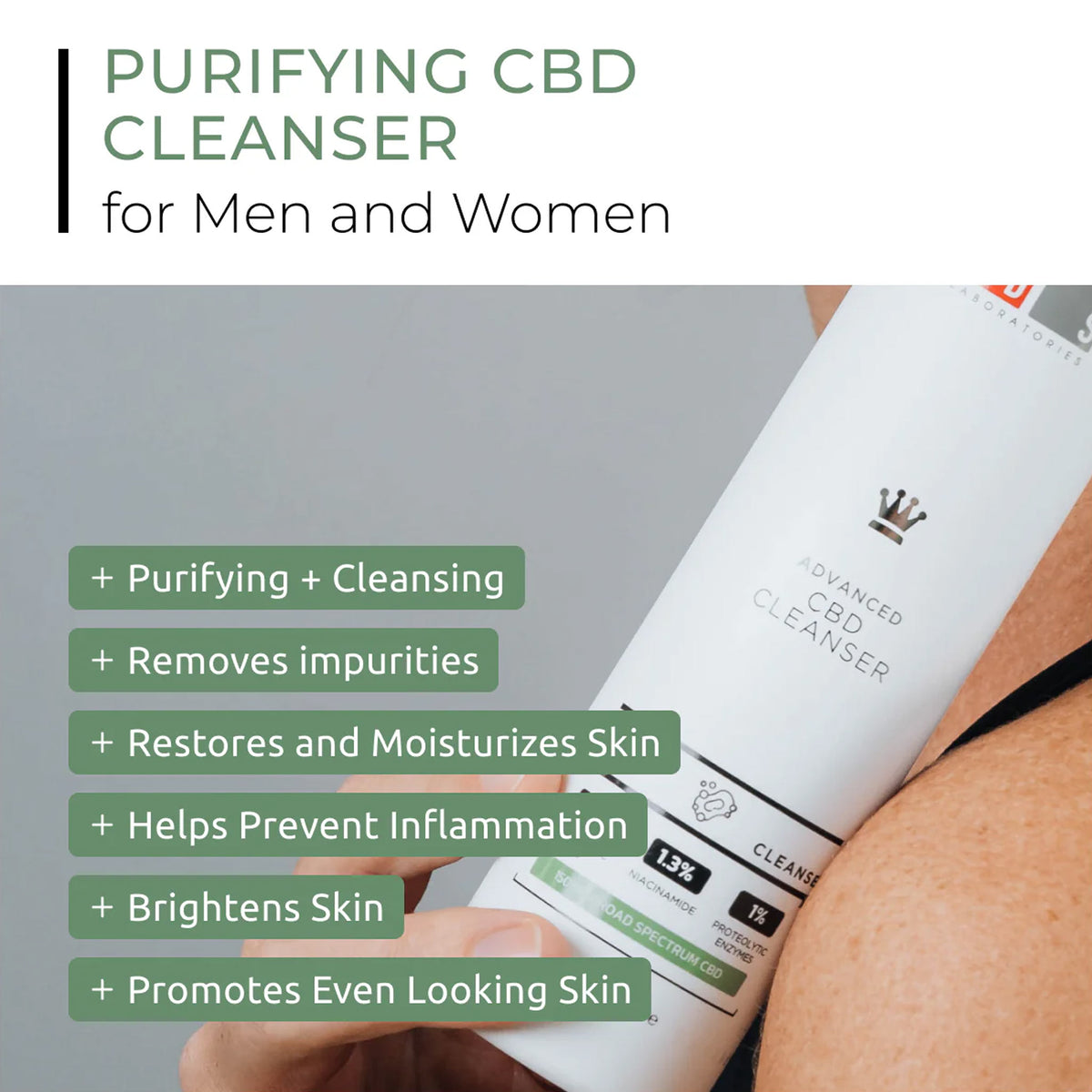 DS Laboratories Advanced CBD Cleanser 200ml