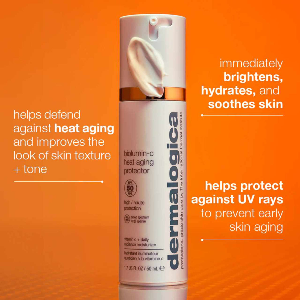 Dermalogica Biolumin-C Heat Aging Protector spf50 50ml